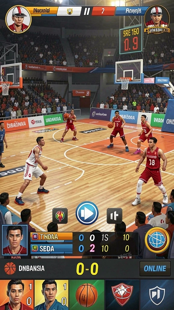 333666 - Tangkapan layar aktivitas multiplayer yang kompetitif.