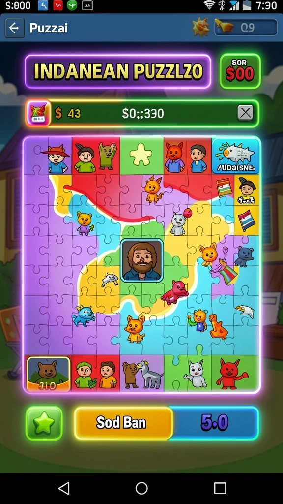 api5000 - Tampilan awal game API5000 yang menarik.