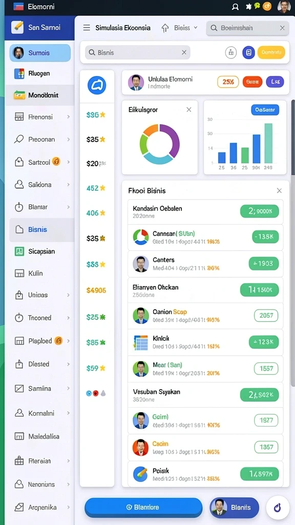 luckydf - Tampilan utama aplikasi LUCKYDF yang menarik.