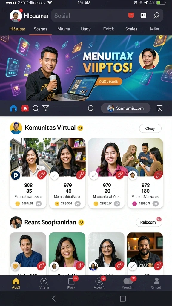 qq222 - Fitur komunitas yang memungkinkan interaksi dengan pemain lain.