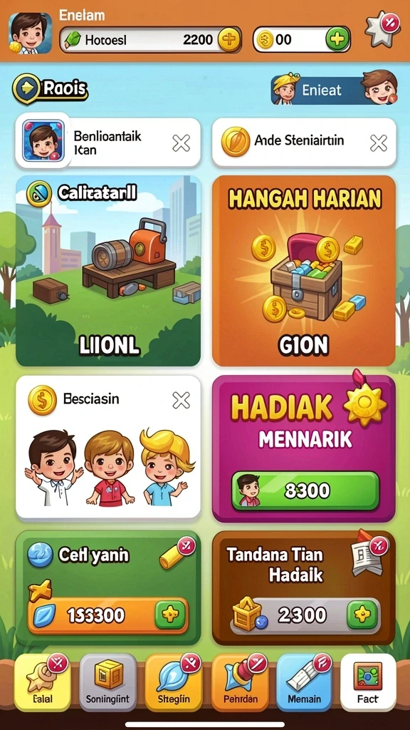rajacuan - Momen seru dalam mode multiplayer bersama teman-teman.