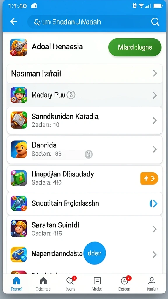 surgaplay - Tampilan awal yang menarik dan user-friendly.