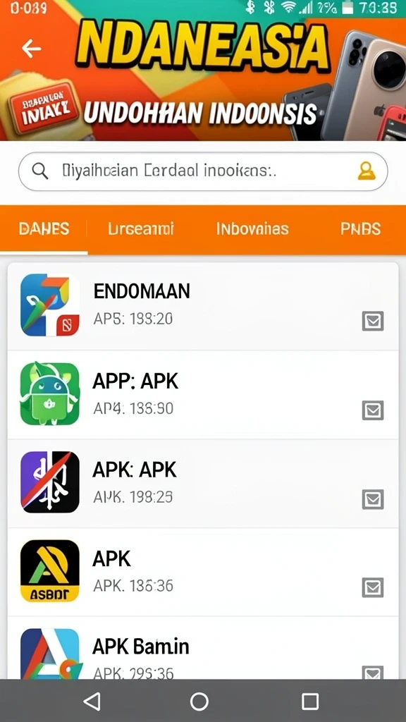 tante777 - Tampilan utama dari aplikasi TANTE777.